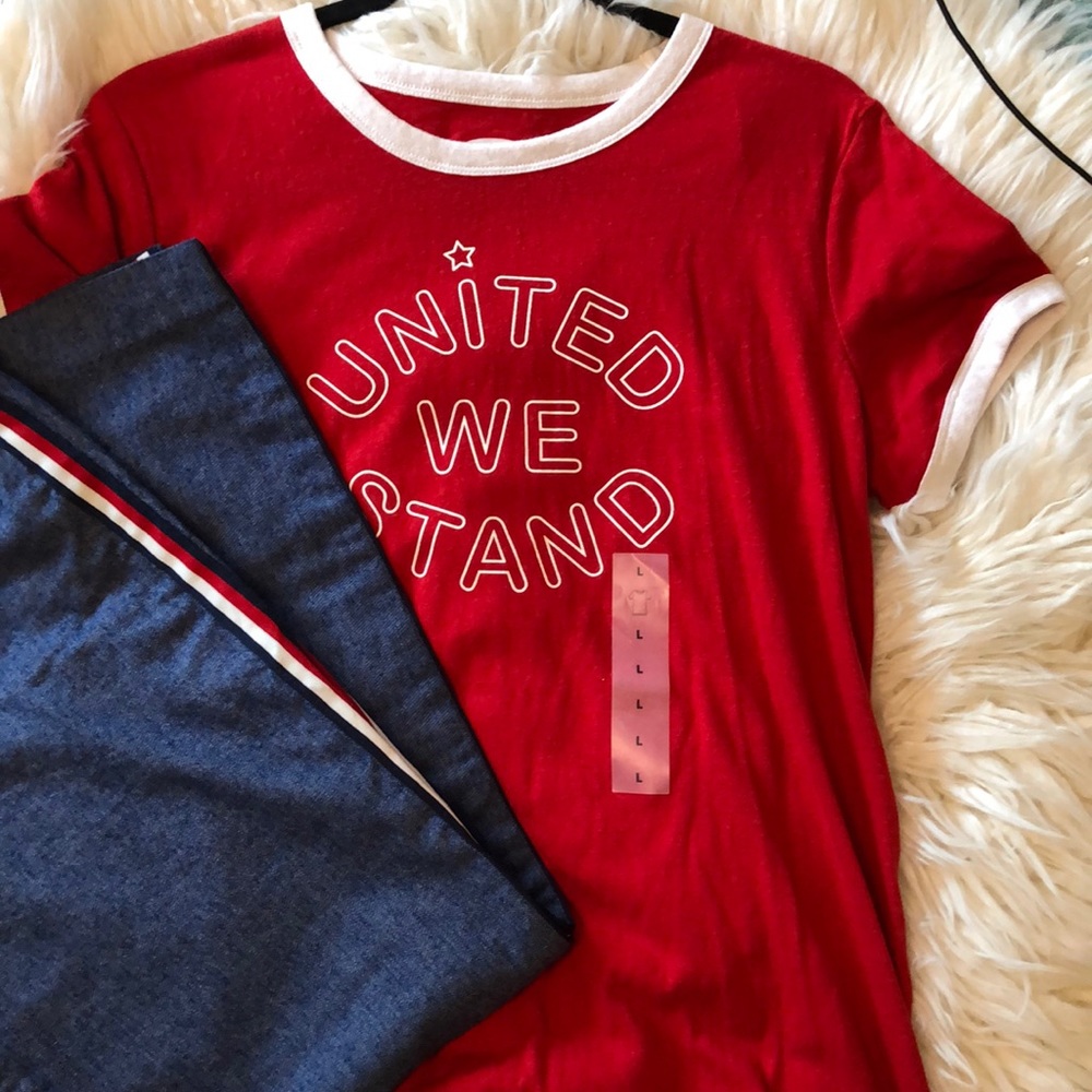 NWT Old Navy United We Stand T-shirt Sz L